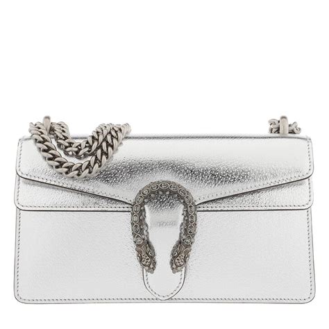 gucci silver handbag|gucci dionysus bag small.